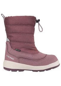 Viking Toasty Pull-On Warm GTX Winterschuhe Kinder (Gr 33 |lila |wasserdicht)