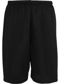 Urban Classics Herren Stoffhose "Urban Classics Herren Bball Mesh Shorts", schwarz, Gr. L, unifarben, 100% Polyester, Hosen