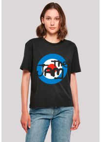 F4NT4STIC Damen T-Shirt "The Jam Band Classic Logo", schwarz, casual, Gr. XS, Obermaterial: 100% Baumwolle, Shirts, Premium Qualität