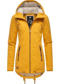 Ragwear Damen Winterjacke "Zuzka Winter", gelb, modisch, Gr. M, Außenmaterial: 100% Polyester, Innenfutter: 100% Polyester, Kapuzenfutter: 100%