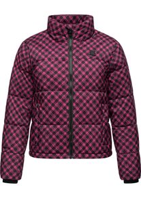 Ragwear Damen Winterjacke "Serah Print", pink, modisch, Gr. XS, Außenmaterial: 100% Polyester, Innenfutter: 100% Polyester, Wattierung: 100%