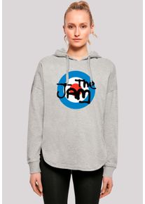 F4NT4STIC Damen Kapuzenpullover "The Jam Band Classic Logo", grau, casual, Gr. M, Obermaterial: 100% Baumwolle, Pullover, Premium Qualität