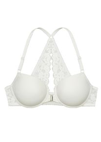 Lascana Damen Schalen-BH "Premium Dessous", Gr. 90, beige, Spitze, Obermaterial: 85% Polyamid (TACTEL), 15% Elasthan (LYCRA), klassisch, BHs, mit