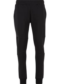 MisterTee Herren Jogginghose "MisterTee Basic Trainingshose", schwarz, Gr. XL, unifarben, 80% Baumwolle, 20% Polyester, Hosen