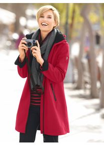 Casual Looks Damen Softshelljacke, rot, Gr. 46, unifarben, 94% Polyester, 6% Elasthan, Jacken