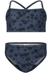 ZIGZAG Damen Balconette-Bikini "Roxanne", blau, casual, Gr. 104, bedruckt, 80% Nylon, 20% Elasthan, Bikini-Sets, im sommerlichen Design