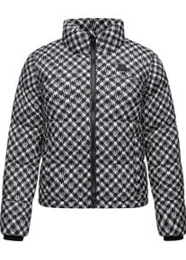 Ragwear Damen Winterjacke "Serah Print", schwarz, modisch, Gr. 4XL, Außenmaterial: 100% Polyester, Innenfutter: 100% Polyester, Wattierung: 100%