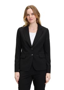 BETTY & CO BETTY & CO Damen Longblazer "Betty & Co Klassischer Blazer mit Taschen", schwarz, modisch, Gr. 36, Obermaterial: 59% Polyester, 37% Viskose, 4%
