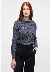Eterna Damen Hemdbluse "FITTED", blau, casual, Gr. 46, 100% cotton, Blusen