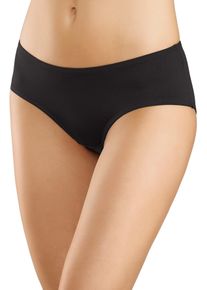 Vivance ACTIVE Damen Hipster, Gr. 32, schwarz, Microfaser, Obermaterial: 95% Polyamid, 5% Elasthan (LYCRA), unifarben, Unterhosen, aus weicher