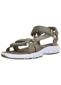 CRUZ Damen Sandale "Bernao", Gr. 38, grün, Synthetik, casual, Schuhe, mit rutschfestem Allwetterprofil