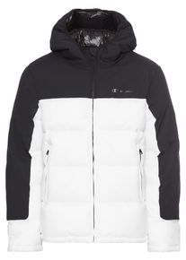 Champion Herren Winterjacke, weiß, sportlich, Gr. L, Steppware, Obermaterial: 100% Polyamid, Jacken