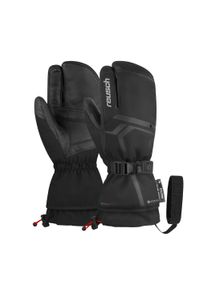 Reusch Damen Fäustlinge "Down Spirit GORE-TEX Lobster", silber, klassisch, Gr. 10,5, mehrfarbig, 50% Polyester, 45% Ziegenleder, Handschuhe, mit