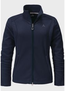 Schöffel SCHÖFFEL Damen Fleecejacke "Fleece Jacket Leona3", blau, sportlich, Gr. 36, Oberstoff: 100% Polyester, Jacken