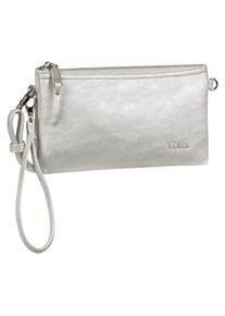 Gabor Damen Abendtasche "Emmy", silber, Polyurethan, Polyurethan (PU), clean, gepflegt, Taschen, aus weichem Lederimitat als praktisch lässige "Bag