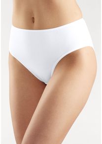 Petite Fleur Damen Jazz-Pants Slips, Gr. 32, schwarz-weiß, Obermaterial: 95% Baumwolle, 5% Elasthan, unifarben, Unterhosen, aus elastischer Baumwolle