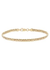 Firetti Damen Armkette "Schmuck Geschenk Gold 375 Armschmuck Armband Goldarmband Königskette", 19, Gelbgold 375, gold, Gelbgold 375, Armbänder
