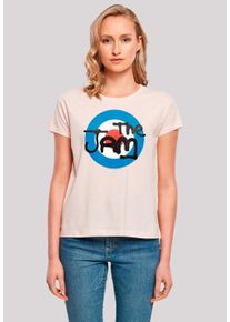 F4NT4STIC Damen T-Shirt "The Jam Band Classic Logo", pink, casual, Gr. XS, Obermaterial: 100% Baumwolle, Shirts, Premium Qualität