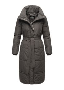 Navahoo Damen Steppmantel "Mirenaa", grau, modisch, Gr. M, Oberstoff: 100% Polyester, Futter: 100% Polyester, Wattierung: 100% Polyester,