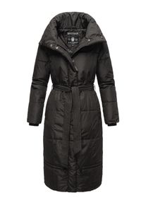 Navahoo Damen Steppmantel "Mirenaa", schwarz, modisch, Gr. M, Oberstoff: 100% Polyester, Futter: 100% Polyester, Wattierung: 100% Polyester,