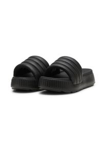 Puma Sandale "Karmen Puffy Slides Damen", Gr. 38, schwarz, Obermaterial: Synthetik, Textil; Futter: Textil; Innensohle: Keine Angabe; Laufsohle: