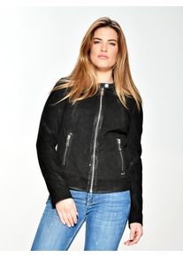Maze Damen Lederjacke "Avoca", schwarz, Gr. L, Obermaterial: 100% Lammleder/ Innenmaterial 100% Polyester / Ärmelfutter: 100% Polyester, Jacken