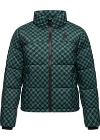 Ragwear Damen Winterjacke "Serah Print", blau, modisch, Gr. XXL, Außenmaterial: 100% Polyester, Innenfutter: 100% Polyester, Wattierung: 100%