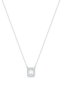 Swarovski Damen Kette mit Anhänger "Una Millenia Dc, 5598421, 5599177, 5614926, 5614933", Metall, L: 43cm, silber, Metall, Halsketten, mit Swarovski