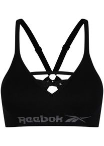 Reebok Damen Bügelloser BH ""Maryna"", Gr. XS, schwarz, Obermaterial: 74% Polyamid, 26% Elasthan, unifarben, sportlich, BHs, mit herausnehmbaren