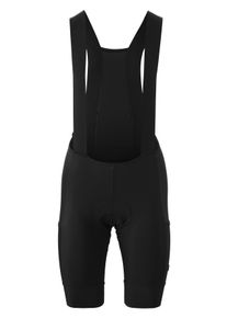 Gonso Damen Fahrradhose "GRAVELITA BIB", schwarz, Gr. 42, 80% Polyamid, 20% Elasthan, Hosen, Damen Gravel-Radhose, mit Sitzpolster und Träger,