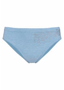 Petite Fleur Kinder Bikinislip, Gr. 122, bunt, Obermaterial: 95% Baumwolle, 5% Elasthan, Glitzermuster, Unterhosen, schöner Basic für jeden Tag, mit