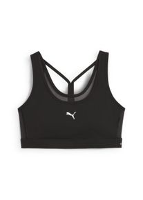 Puma Damen Sport-BH "4KEEPS CLOUDSPUN BH Damen", Gr. M, schwarz, Obermaterial: 23% Elasthan, 77% Polyester; Innenfläche der Vorderseite: 94%