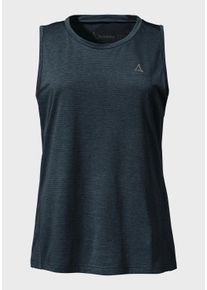 Schöffel SCHÖFFEL Damen Funktionsshirt "CIRC Top Tauron L", blau, sportlich, Gr. 46, Oberstoff: 100% Polyester, Shirts