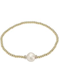 ADRIANA Damen Perlenarmband "Schmuck Geschenk Silber 925 Armband Armkette Genua, G5-90, G5-94", Silber 925 (Sterlingsilber)-Nylon-Perlen, gold,