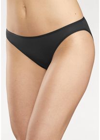 Lascana Damen Bikinislip "aus hochwertiger Modal-Qualität", Gr. 32, schwarz, Obermaterial: 94% Modal (TENCEL), 6% Elasthan, unifarben, Unterhosen
