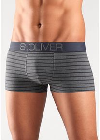 s.Oliver Herren Hipster, Gr. S, bunt, Jersey, Obermaterial: 92% Baumwolle, 8% Elasthan (LYCRA), gestreift, Unterhosen, knapp sitzende Boxershorts für