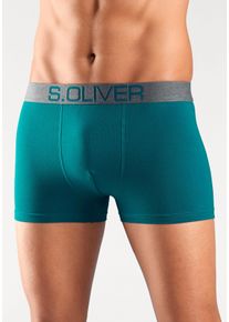 s.Oliver Herren Boxer "Boxershorts für Herren", Gr. S, bunt, Jersey, Obermaterial: 92% Baumwolle, 8% Elasthan (LYCRA), unifarben, Unterhosen, mit