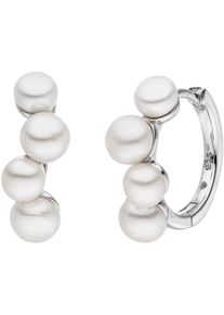 ADRIANA Damen Paar Creolen "Schmuck Geschenk Silber 925 Ohrringe La Maddalena, L44", Silber 925 (Sterlingsilber)-Perlen, bunt, Silber 925