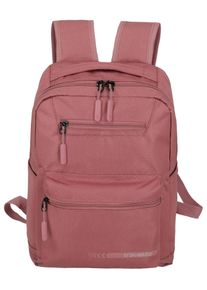 Travelite Freizeitrucksack "KICK OFF Rucksack M", rosa, Polyester, unifarben, Basic, Rucksäcke, Arbeitsrucksack Schulrucksack Freizeitrucksack mit