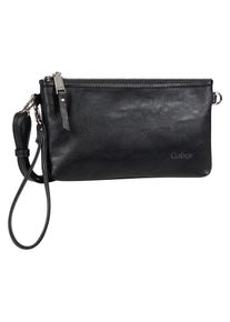 Gabor Damen Abendtasche "Emmy", schwarz, Polyurethan, Polyurethan (PU), Taschen, aus weichem Lederimitat als praktisch lässige "Bag in Bag" tragbar