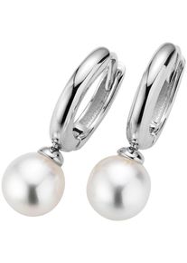 ADRIANA Damen Paar Creolen "Schmuck Geschenk Silber 925 Ohrringe Genua, G7-94", Silber 925 (Sterlingsilber)-Perlen, bunt, Silber 925
