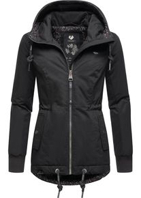 Ragwear Damen Winterjacke "YM-Danka", schwarz, casual, Gr. XL, Außenmaterial: 100% Polyester, Innenfutter: 100% Polyester, Wattierung: 100%