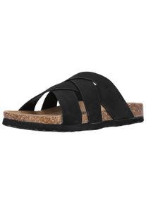 CRUZ Damen Sandale "Depay", Gr. 41, schwarz, Polyurethane, casual, Schuhe, mit Korksohle