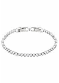 Swarovski Damen Tennisarmband "Imber Tennis Emily, 1808960", M, Metall, silber, Metall, Armbänder, mit Swarovski Kristall