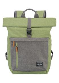 Travelite Freizeitrucksack "BASICS Rollup Rucksack", grün, Polyester, klassisch, Rucksäcke, Arbeitsrucksack Sportrucksack Reiserucksack Schulrucksack