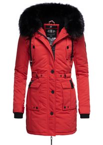 Navahoo Damen Wintermantel "Luluna Prc", rot, modisch, Gr. XS, Oberstoff: 100% Polyester, Futter: 100% Polyester, Wattierung: 100% Polyester,