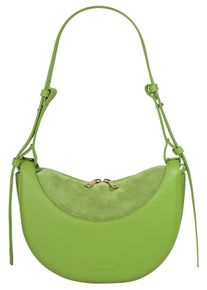Samantha Look Damen Umhängetasche, grün, Leder, clean, Taschen, echt Leder, Made in Italy