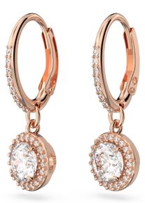 Swarovski Damen Paar Ohrhänger "Una Angelic Stern, 5636270, 5638769", Metall, rosa, Metall, Ohrringe, mit Swarovski Kristall