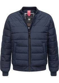 Ragwear Damen Bomberjacke "Bombina", blau, modisch, Gr. XXL, Obermaterial: 100% Polyester, Innenfutter: 100% Polyester, Wattierung: 100% Polyester,