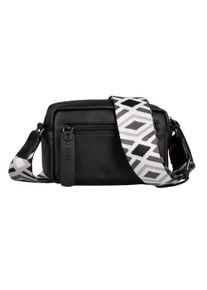 Damen Handtasche "Mena", Tom Tailor Denim, schwarz, Polyurethan, clean, gepflegt, unifarben, Taschen, weiches Material und betont durch farbenfrohe